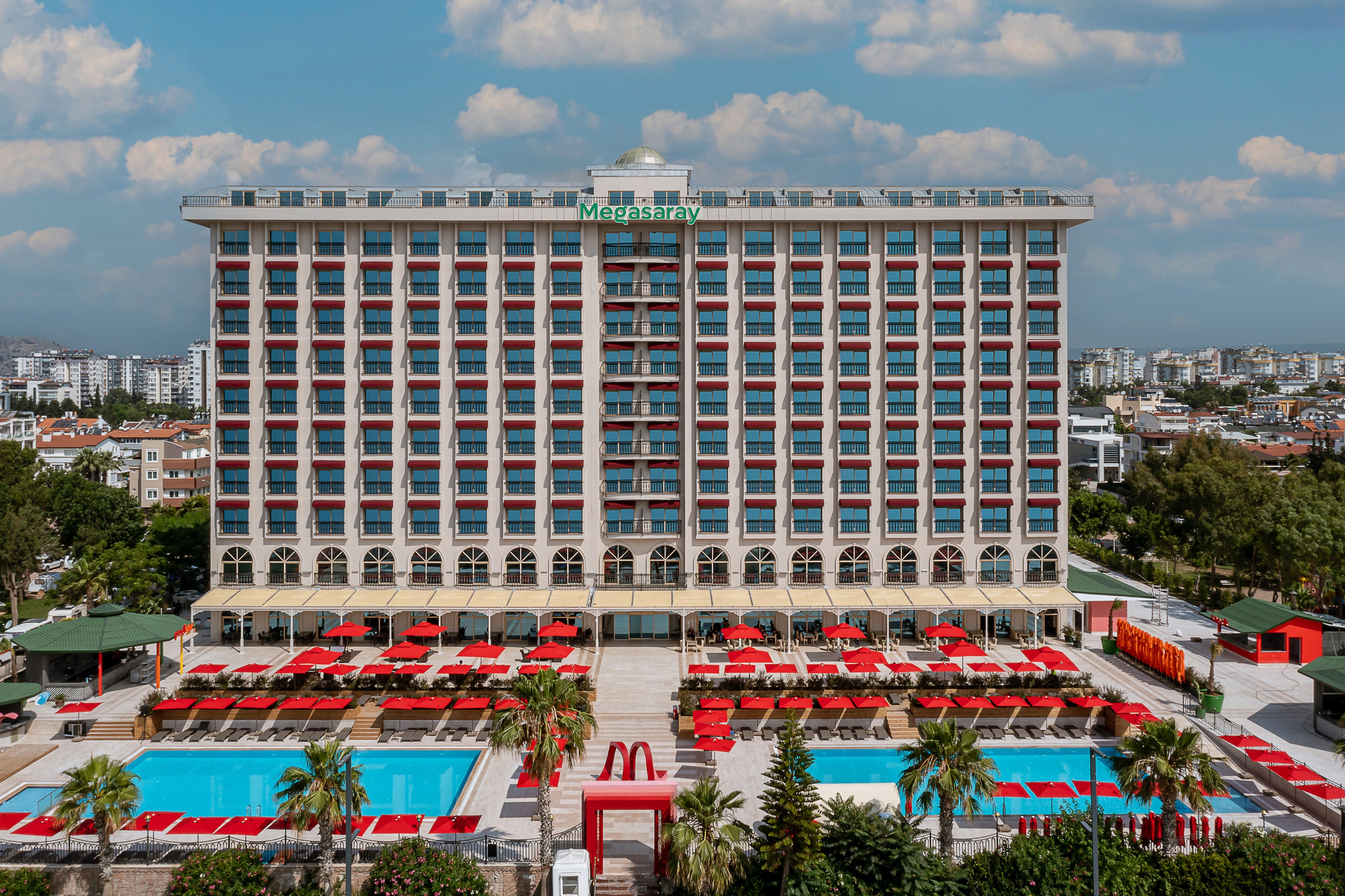 Megasaray Westbeach アンタルヤ エクステリア 写真 The hotel in 2012