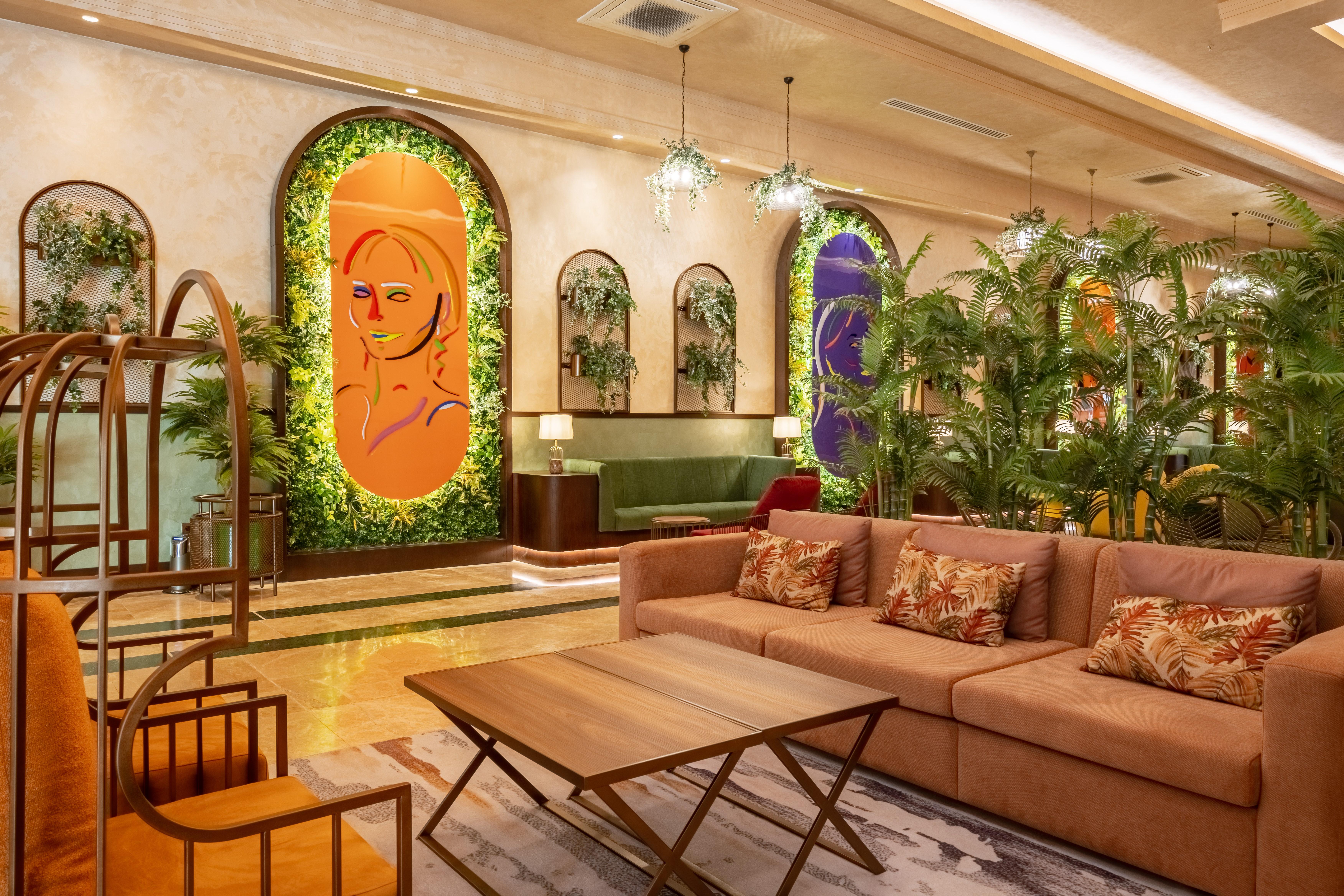 Megasaray Westbeach アンタルヤ エクステリア 写真 The lobby of the hotel