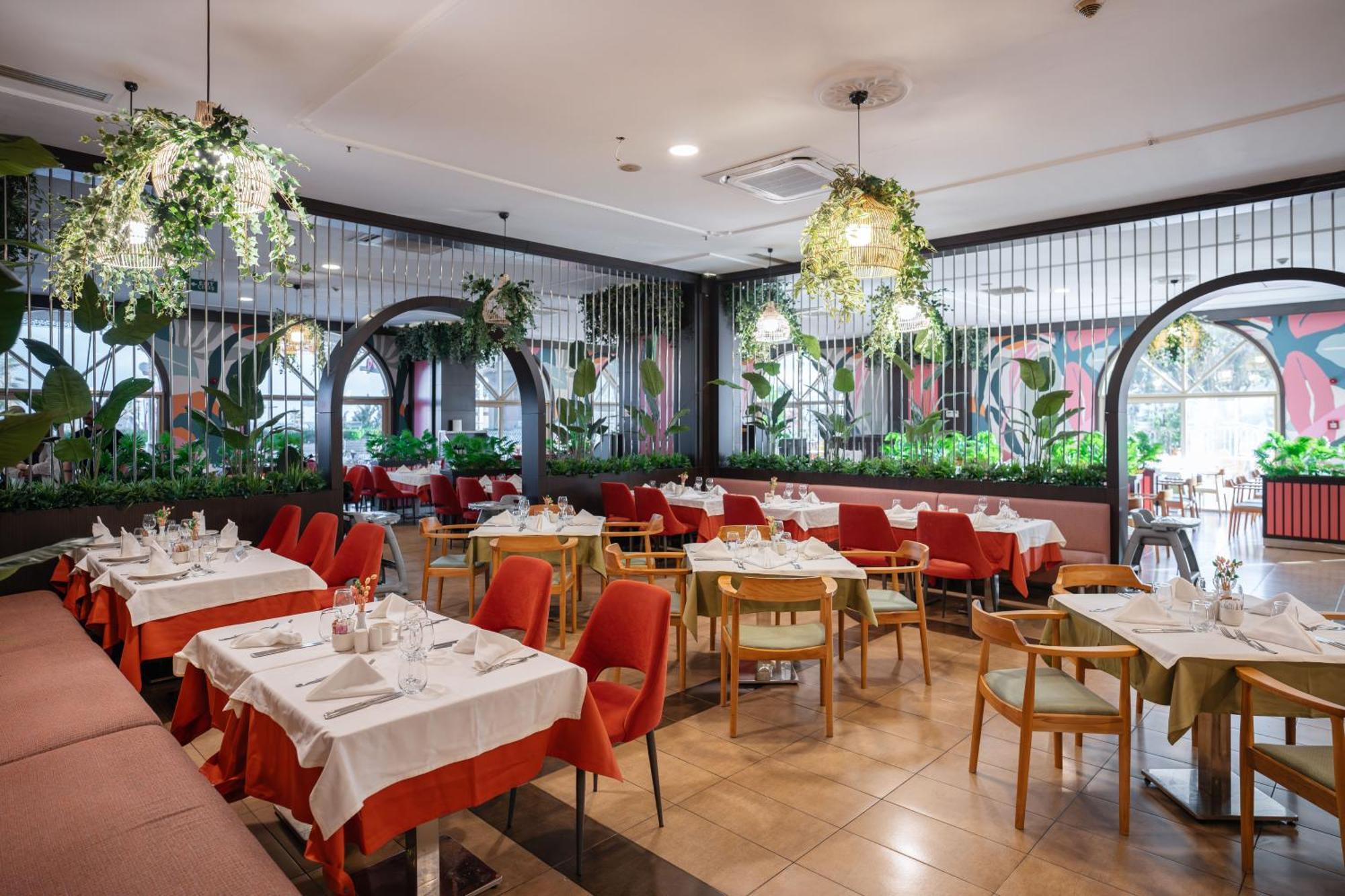 Megasaray Westbeach アンタルヤ エクステリア 写真 Restaurant interior
